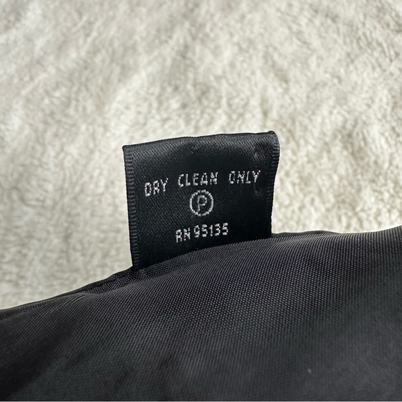 Lafayette 148 Cotton Silk Black White Geometric Circles Blazer XL (16) - Picture 13 of 14